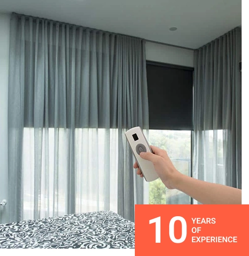 Most experienced Motorized Curtain Supplier